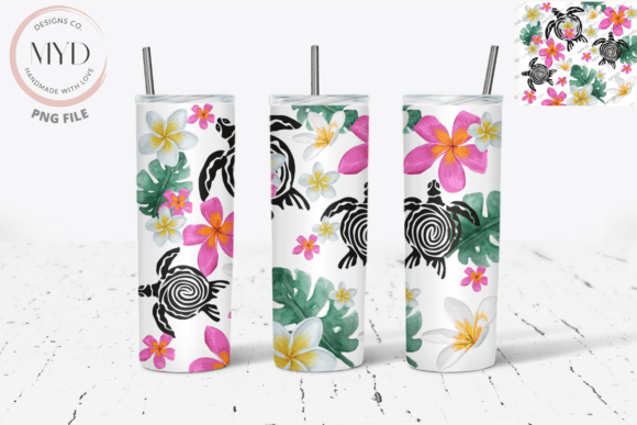 Download Hawaii Turtles Sublimation Tumbler Wrap - Sublimation tumbler wrap Collection